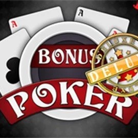 Try Bonus Poker Deluxe - 3 Hands slot by RTG (Reel Time Gaming) on robocats.gr.com – logo image