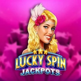 Lucky Spin Jackpots logo by Novomatic Robocat Casino