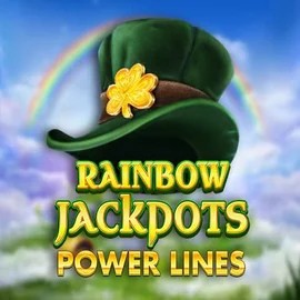Rainbow Jackpots Power Lines game by Red Tiger Gaming – logo hosted on Robocat Casino