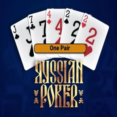 Russian Poker slot icon by OneTouch Games, available at Robocat Casino