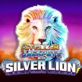 Play the Stellar Jackpots with Silver Lion slot by Lightning Box Game on Robocat Casino