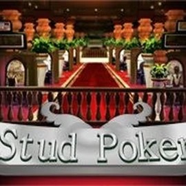 Stud Poker 3D logo by iSoftBet at Robocat Casino